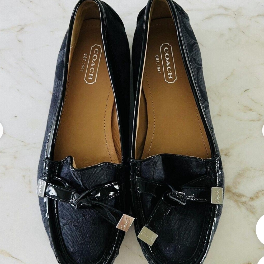 Coach Frida Signature Logo Loafers